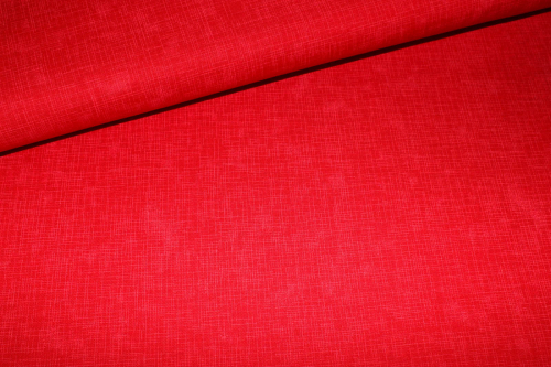 Designerbaumwollstoff Quilters Linen - red  (10 cm)